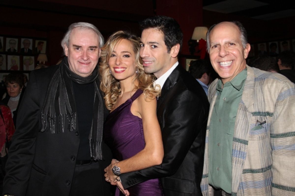 Paul Alexander, Jessica Polsky, Michel Altieri and Tony Travis at 