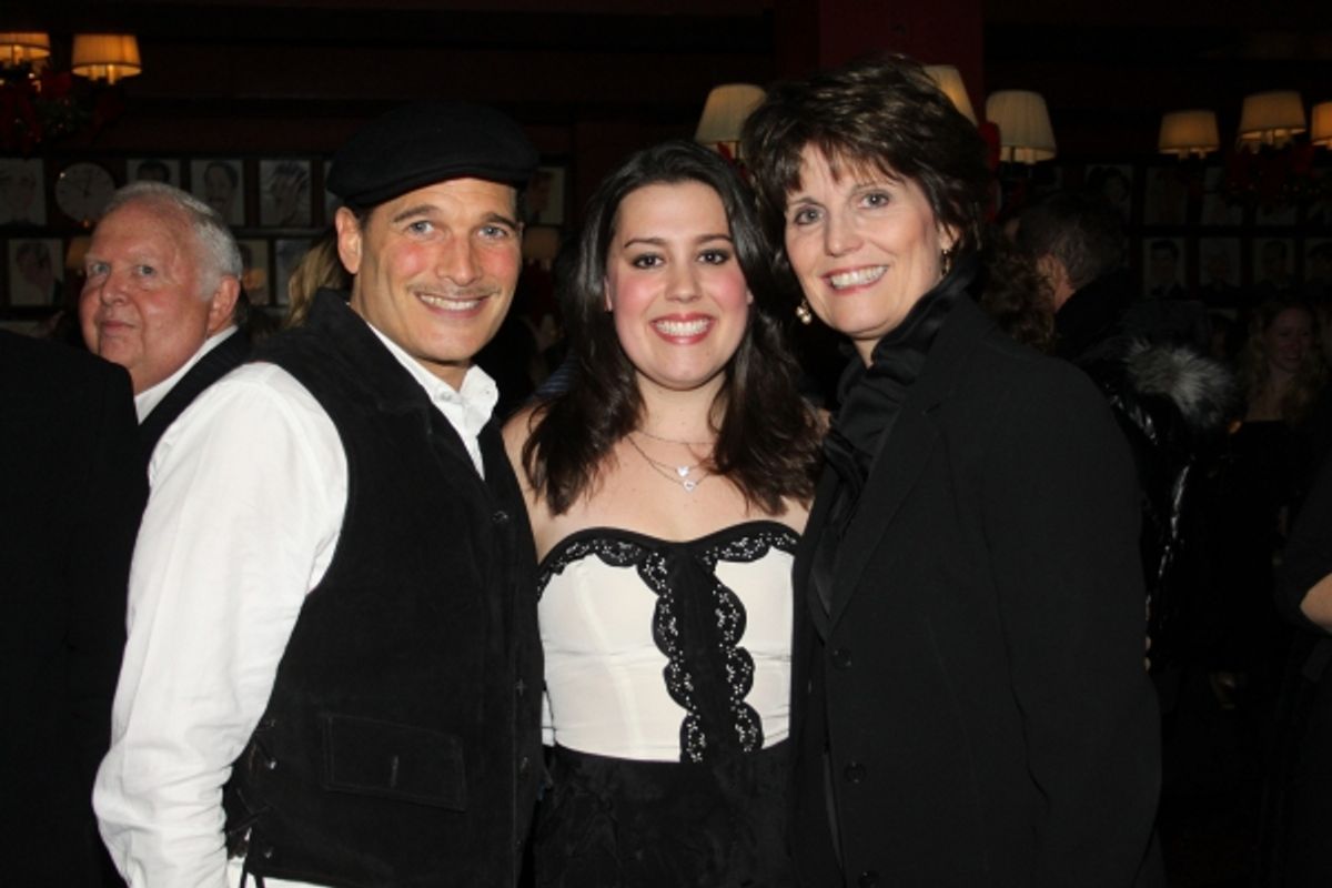 Phillip Bloch, Katharine Luckinbill and Lucie Arnaz at 
