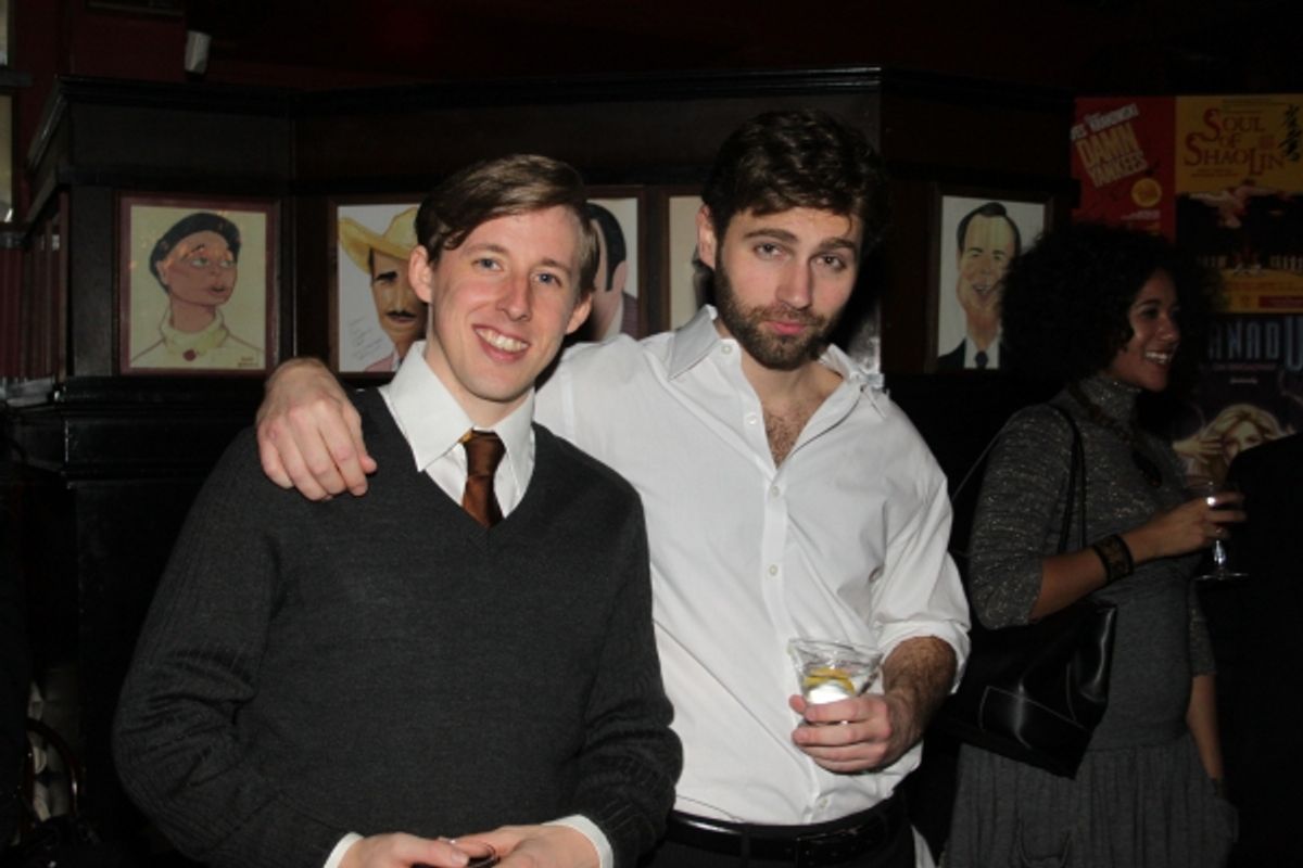 Rob O'Hare and John Buffalo Mailer
 at 