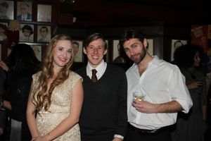 Emily Bridges, Rob O'Hare and John Buffalo Mailer Photo