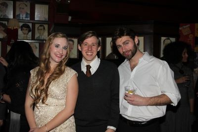 Emily Bridges, Rob O'Hare and John Buffalo Mailer Photo