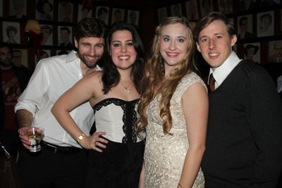 John Buffalo Mailer, Katharine Luckinbill, Emily Bridges and Rob O'Hare
 Photo