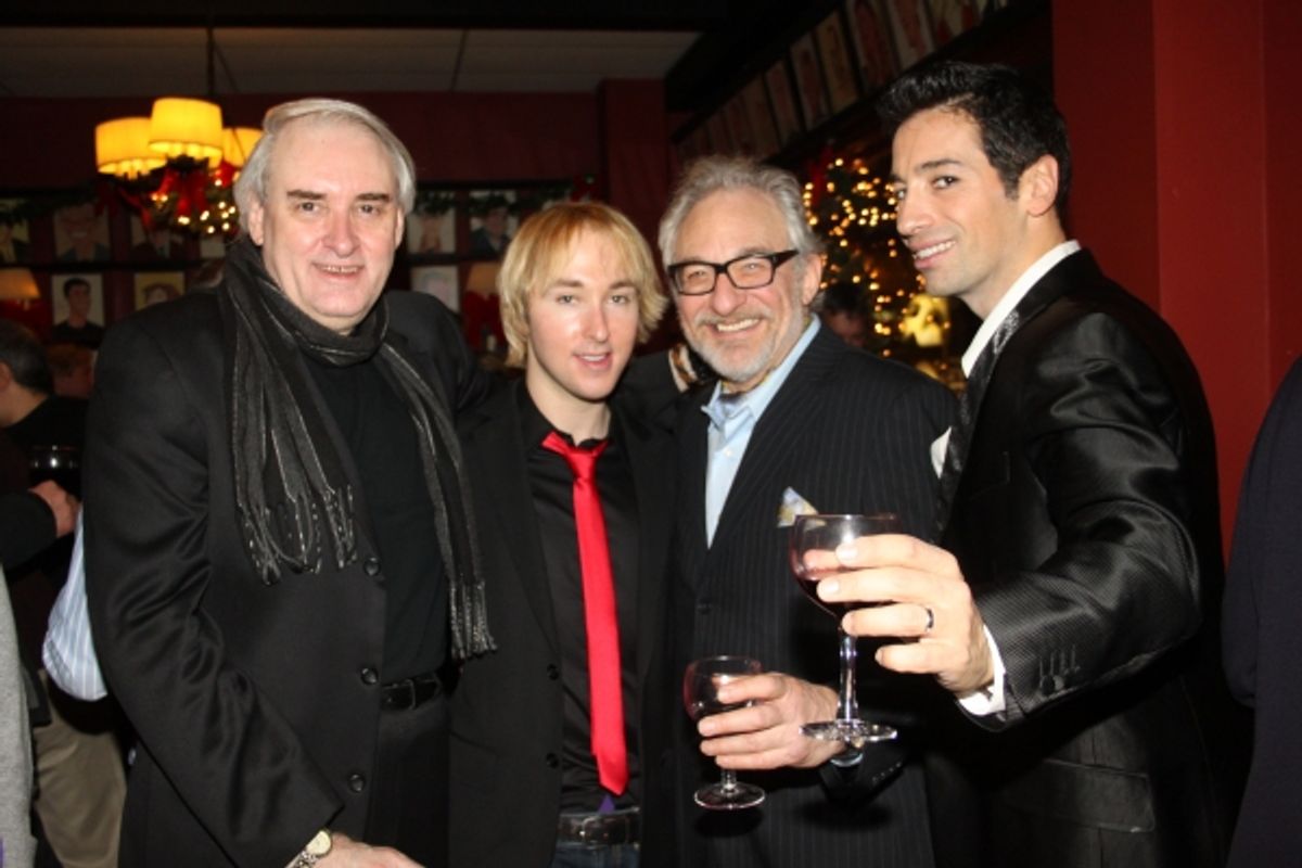 Paul Alexander, Producer Michael Alden, Timothy Jerome and Michel Altieri at 