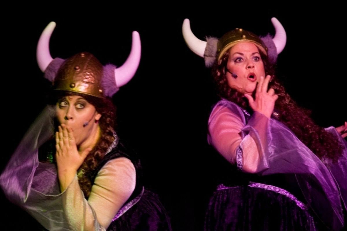 Stephanie Shull, Julie Klein at 