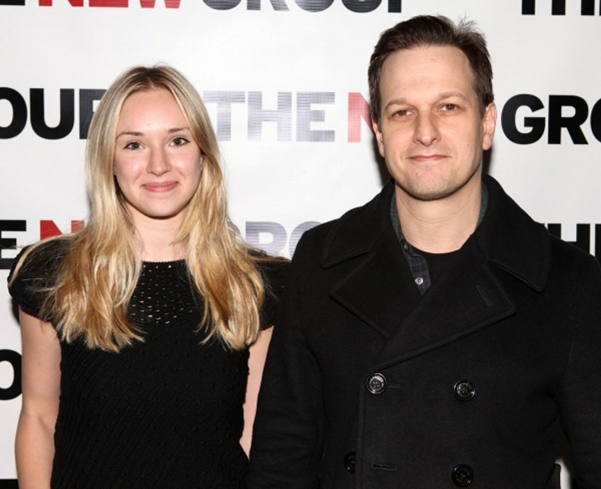 Sophie Flack and Josh Charles at 