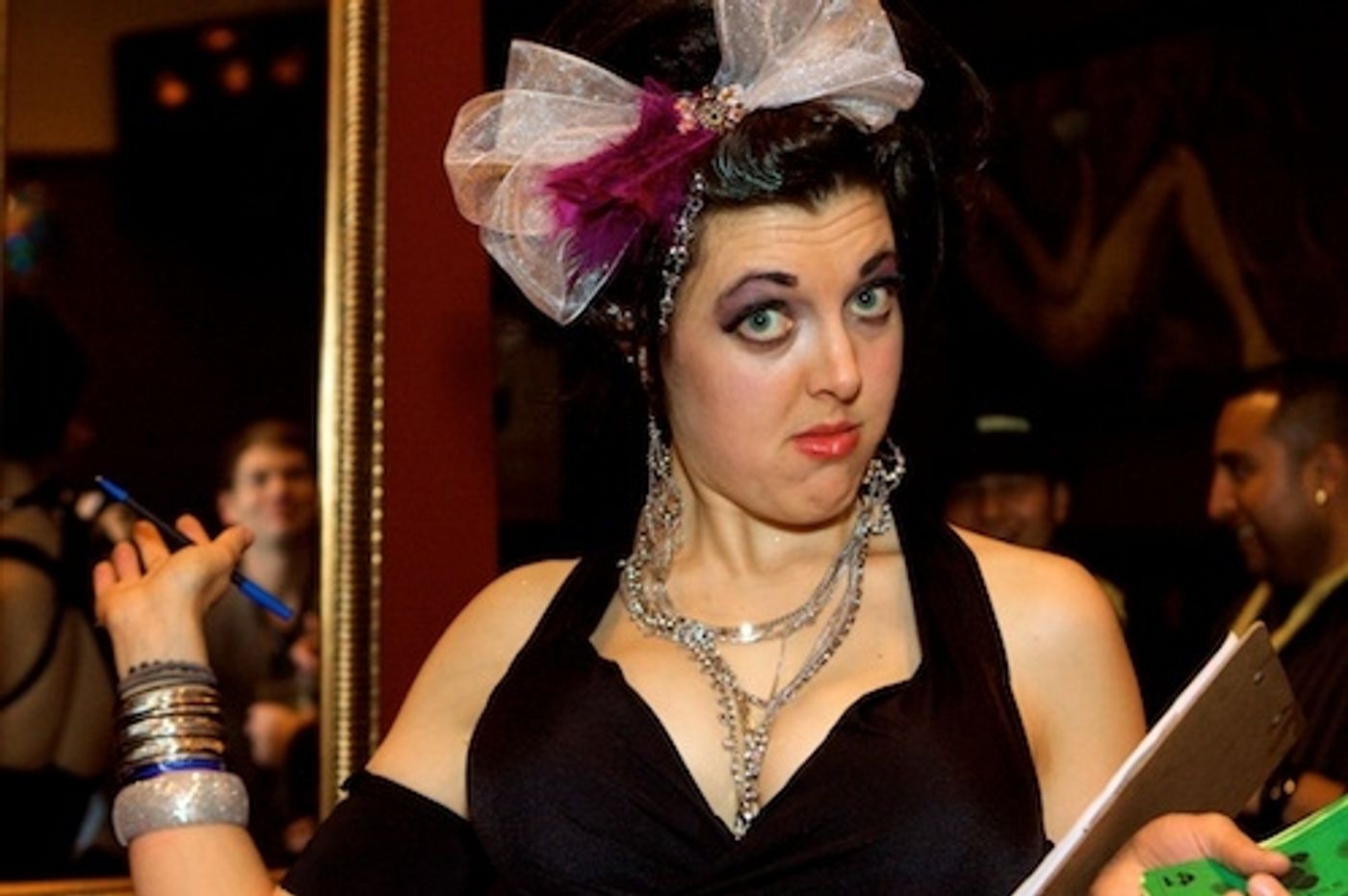 Photo Flash: Sideshow Theatre Hosts Benefit Featuring Lady Arm Wrestlers  Image