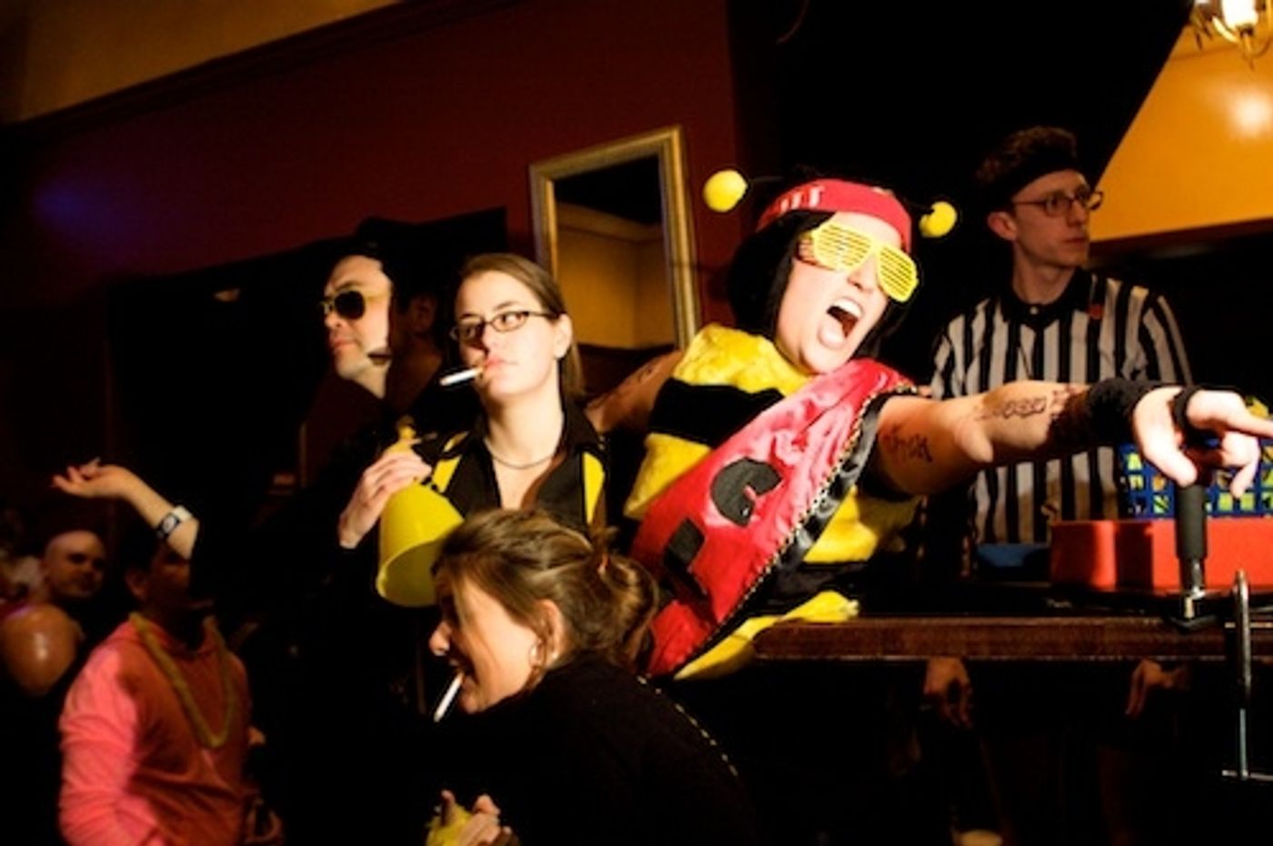 Photo Flash: Sideshow Theatre Hosts Benefit Featuring Lady Arm Wrestlers  Image