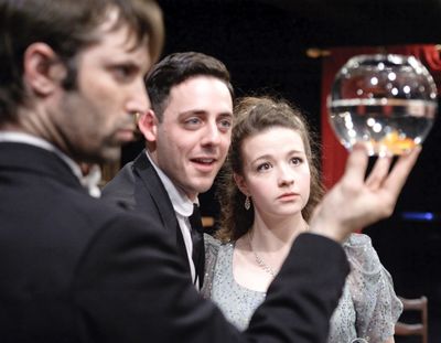 Nick Depinto, Daniel Kenner and Madeline Ruskin Photo