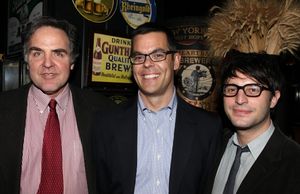 Tim Sanford, Adam Bock and Trip Cullman 
 Photo