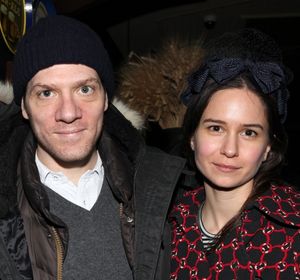 Adam Rapp and Katherine Waterston Photo