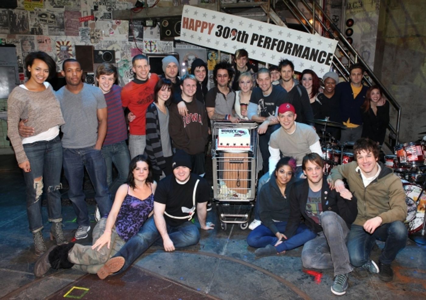 Photo Coverage: AMERICAN IDIOT Celebrates 300 Shows!  Image