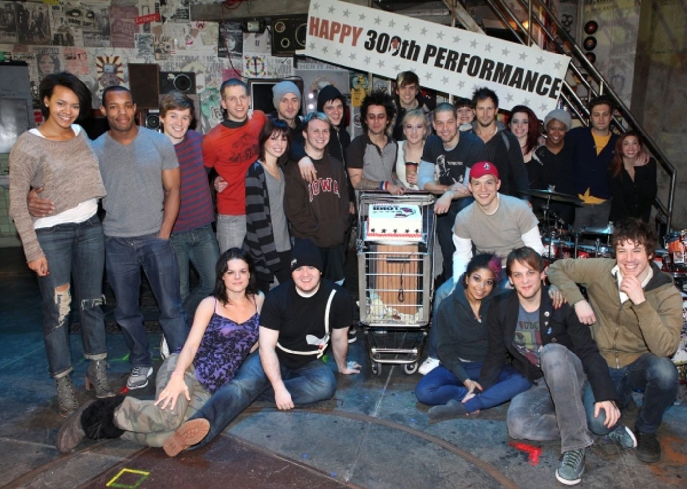Photo Coverage: AMERICAN IDIOT Celebrates 300 Shows!  Image