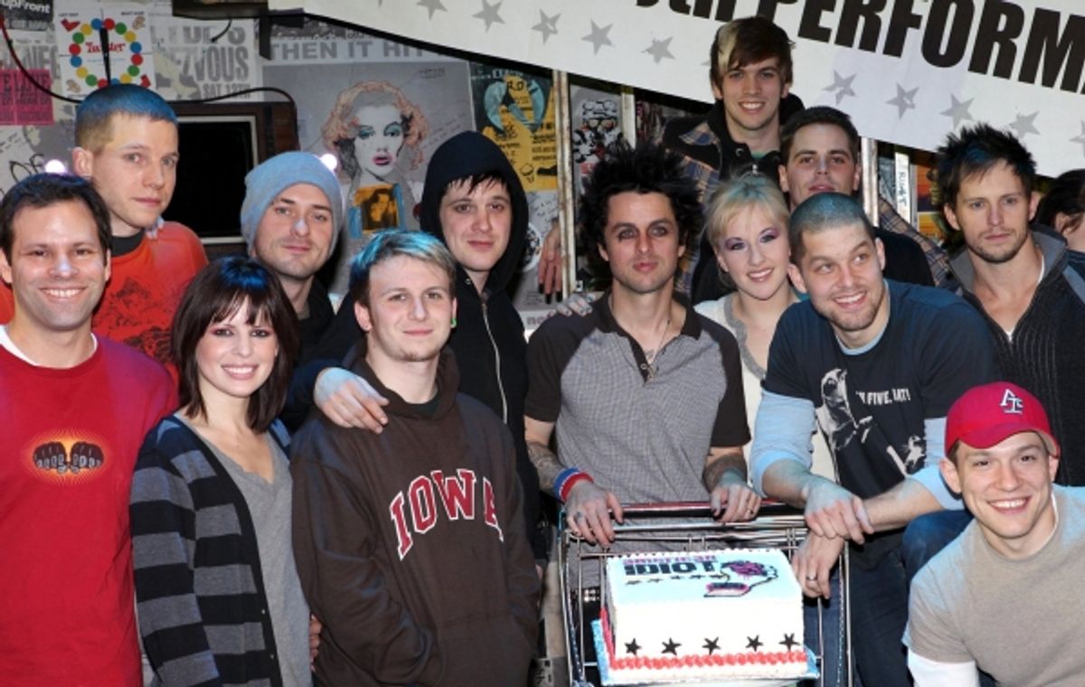 Billy Joe Armstrong (Green Day) with the Ensemble Cast  at 