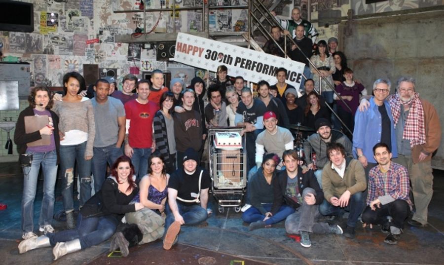 Photo Coverage: AMERICAN IDIOT Celebrates 300 Shows! Image