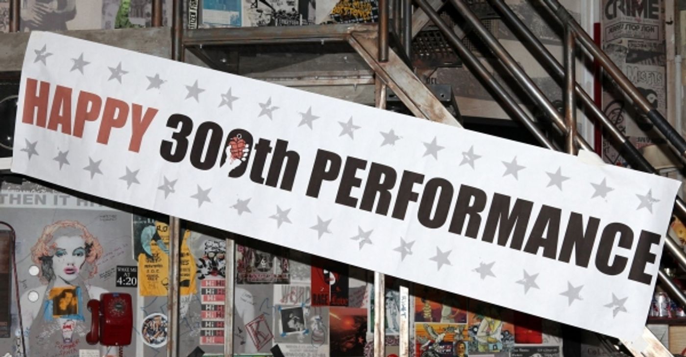 Photo Coverage: AMERICAN IDIOT Celebrates 300 Shows!  Image