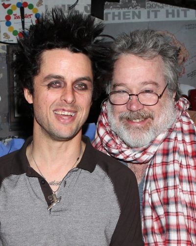 Billy Joe Armstrong & producer Tom Hulce Photo