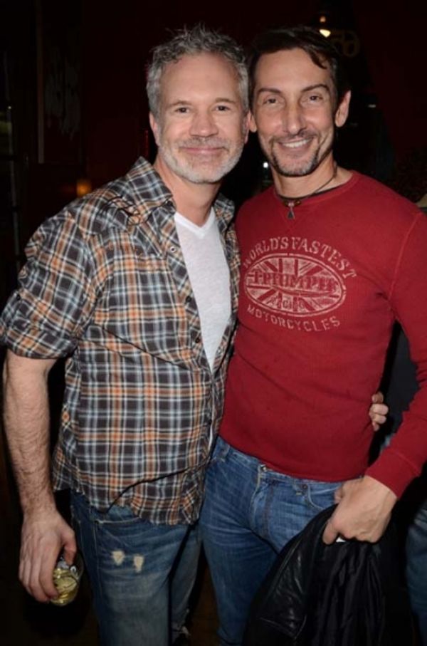 Gerald McCullouch and Peitor Angell Photo