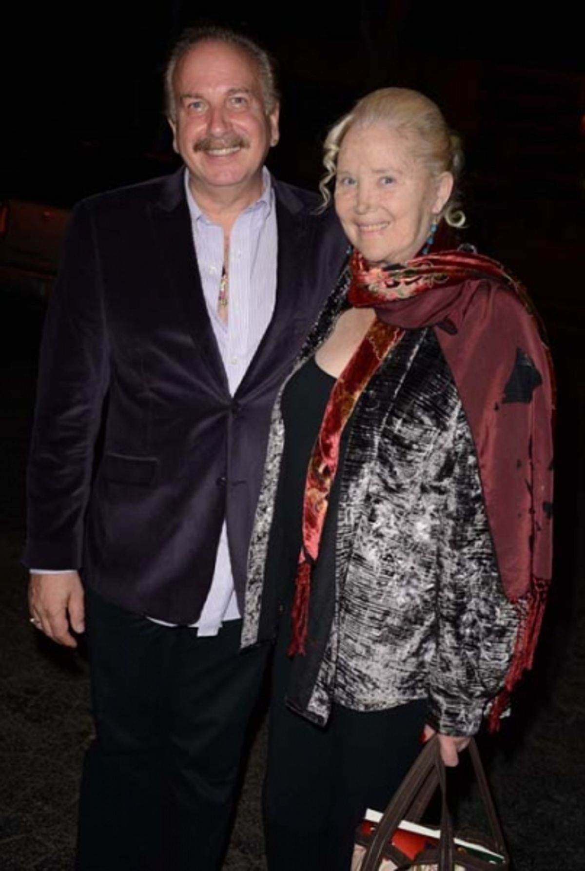 Mark Bego and Sally Kirkland at 