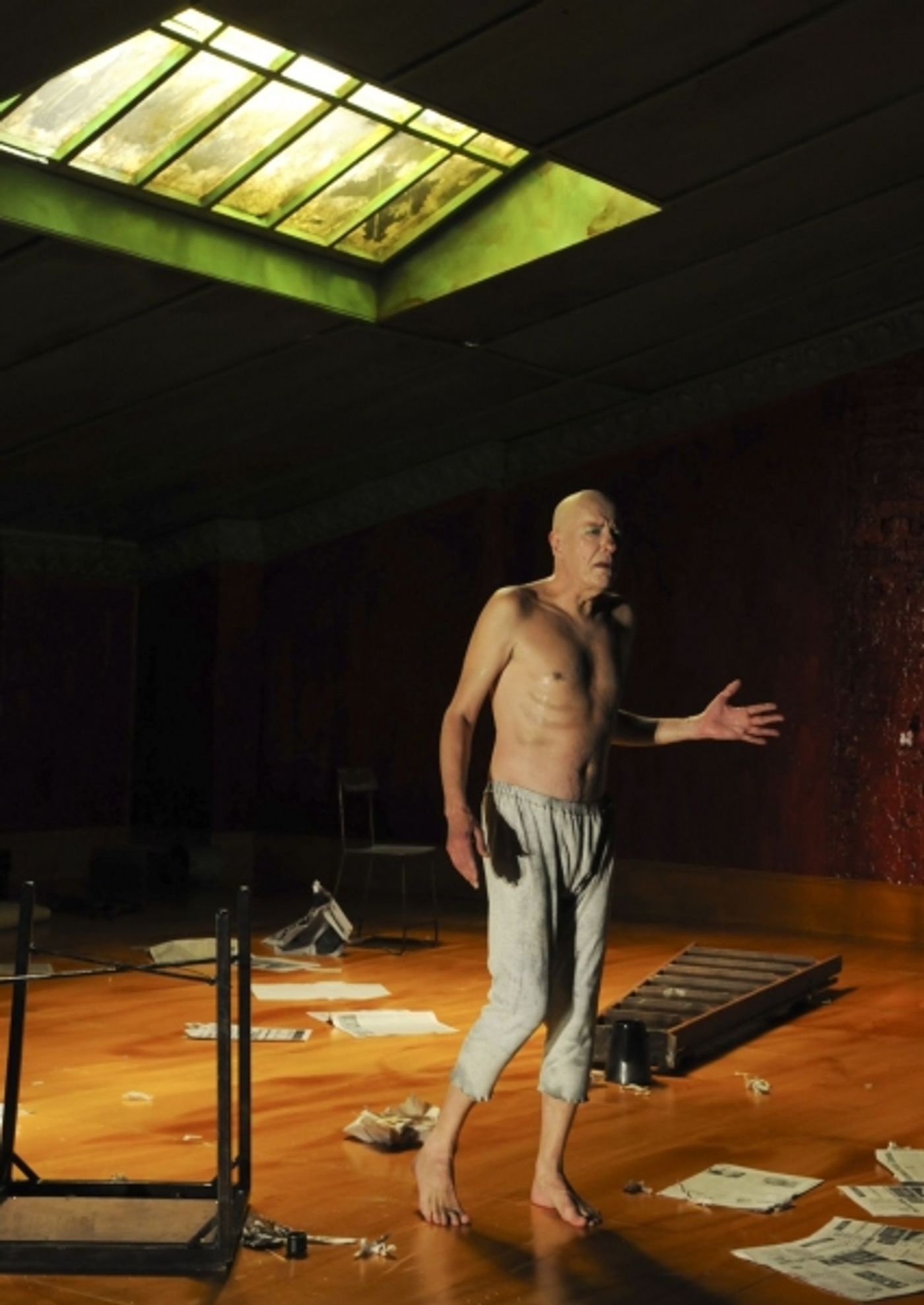 Photo Flash: Geoffrey Rush in BAM's DIARY OF A MADMAN  Image