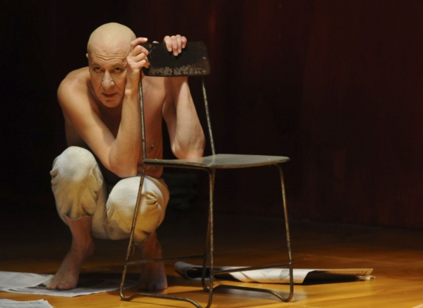 Photo Flash: Geoffrey Rush in BAM's DIARY OF A MADMAN  Image