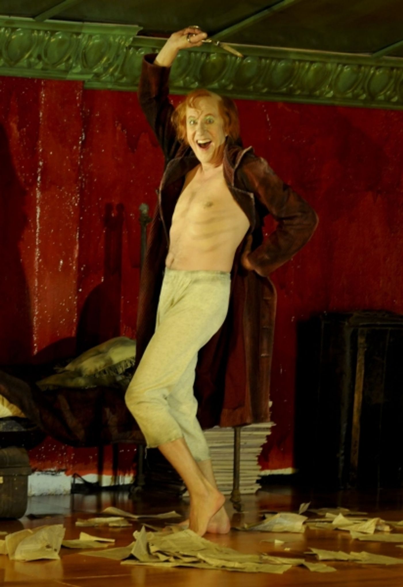 Photo Flash: Geoffrey Rush in BAM's DIARY OF A MADMAN  Image