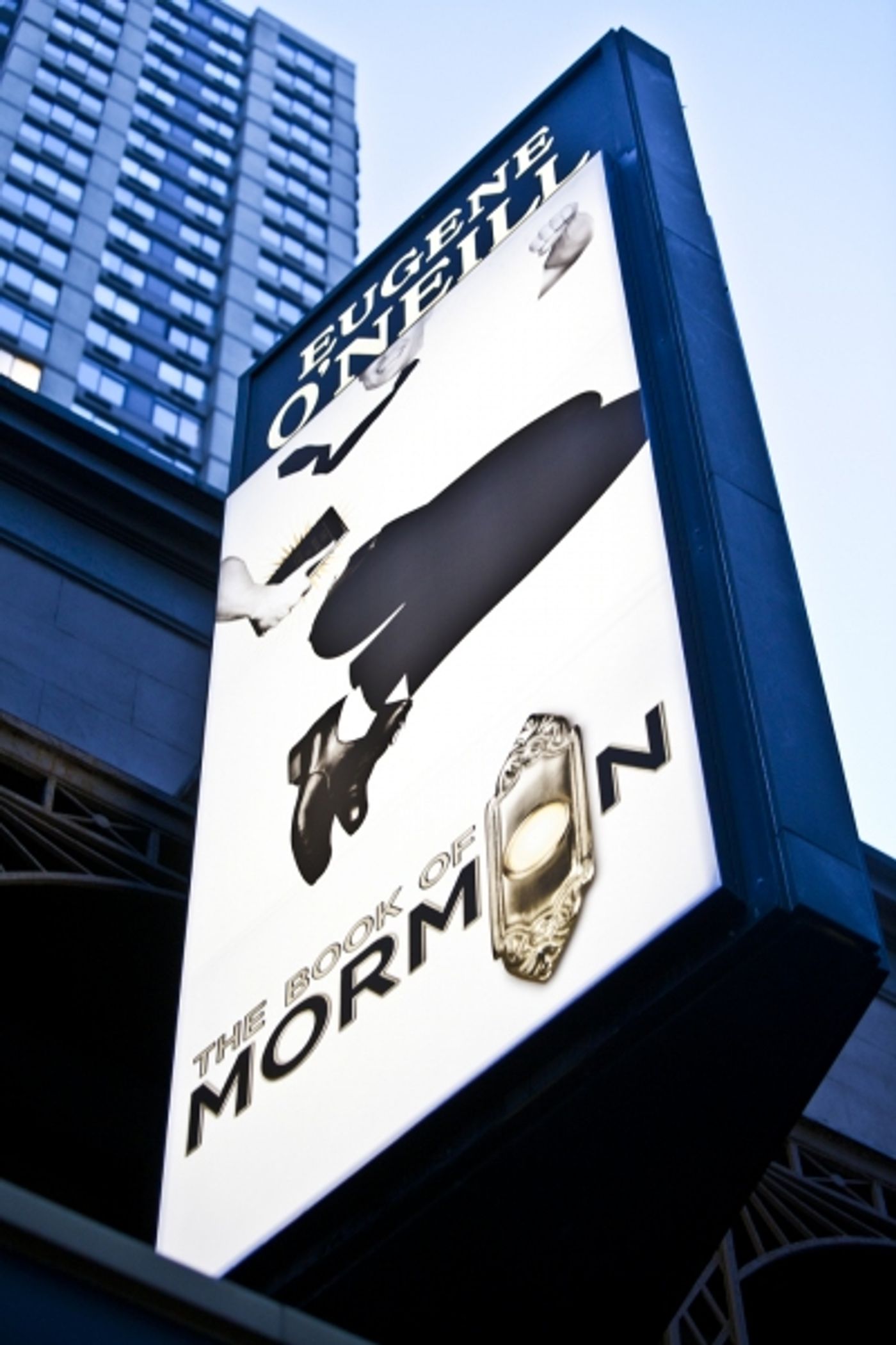 Photo Coverage: BOOK OF MORMON Marquee is Going Up! Part 3 Photo Coverage: BOOK OF MORMON Marquee is Going Up! Part 3 Image