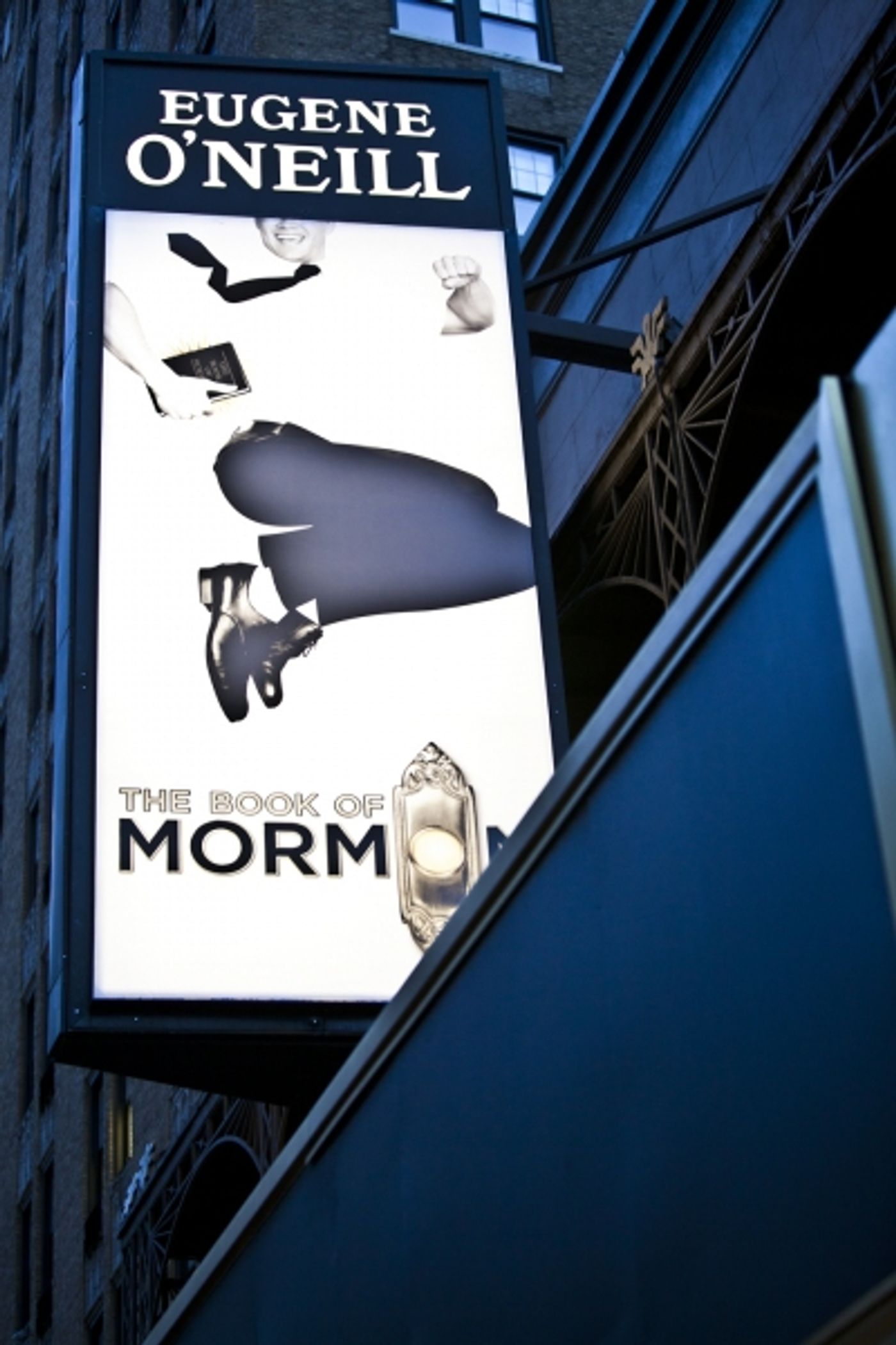 Photo Coverage: BOOK OF MORMON Marquee is Going Up! Part 3 Photo Coverage: BOOK OF MORMON Marquee is Going Up! Part 3 Image