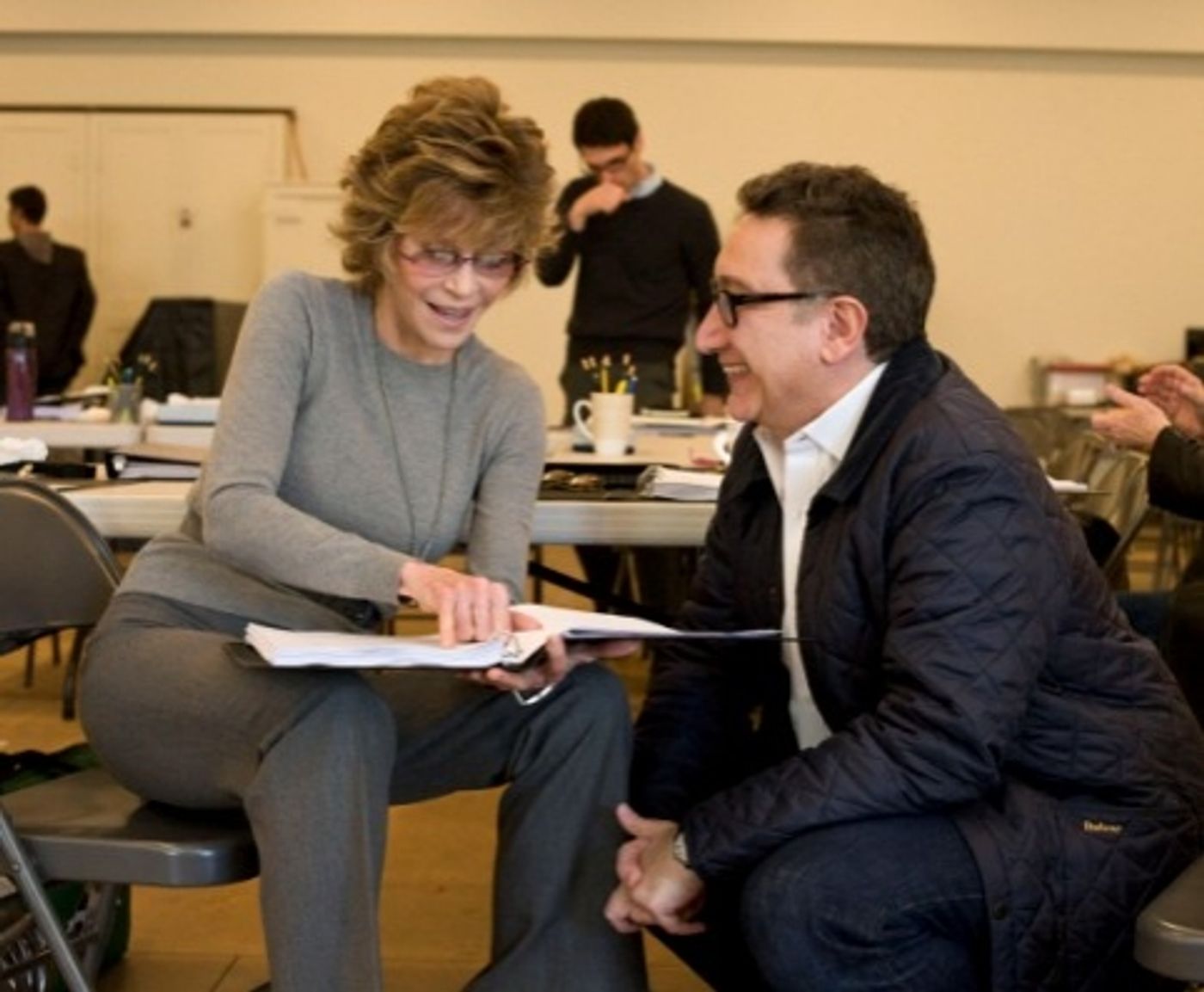 Photo Flash: Fonda Begins Rehearsals for 33 VARIATIONS Photo Flash: Fonda Begins Rehearsals for 33 VARIATIONS Image