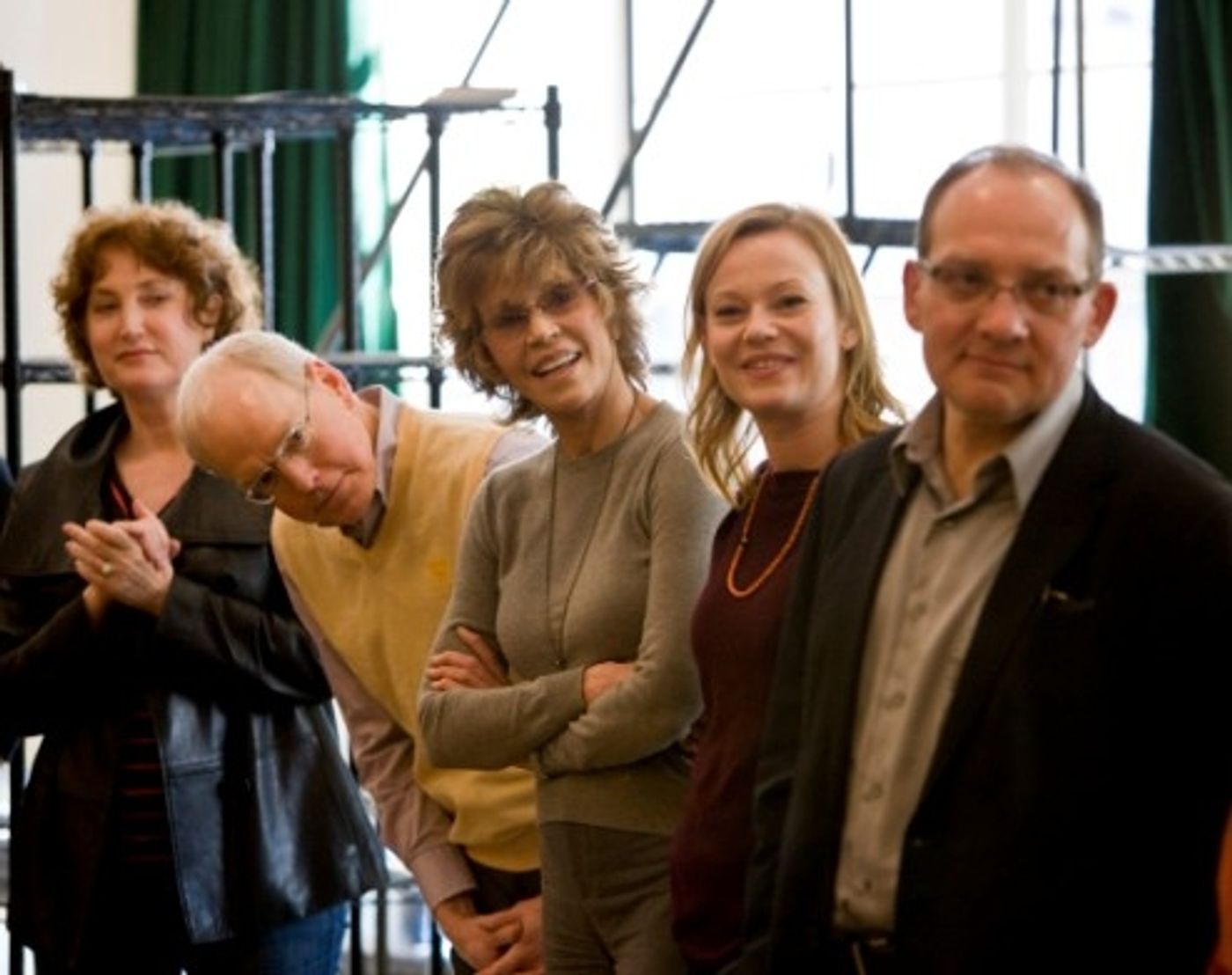 Photo Flash: Fonda Begins Rehearsals for 33 VARIATIONS Photo Flash: Fonda Begins Rehearsals for 33 VARIATIONS Image