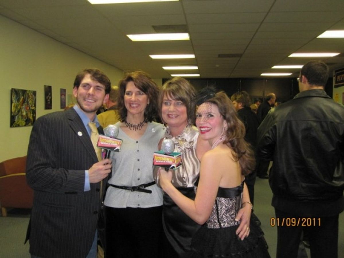 Trey Palmer, Debra Barret Graham, Lisa Garner Harrison and Jennifer Richmond at 