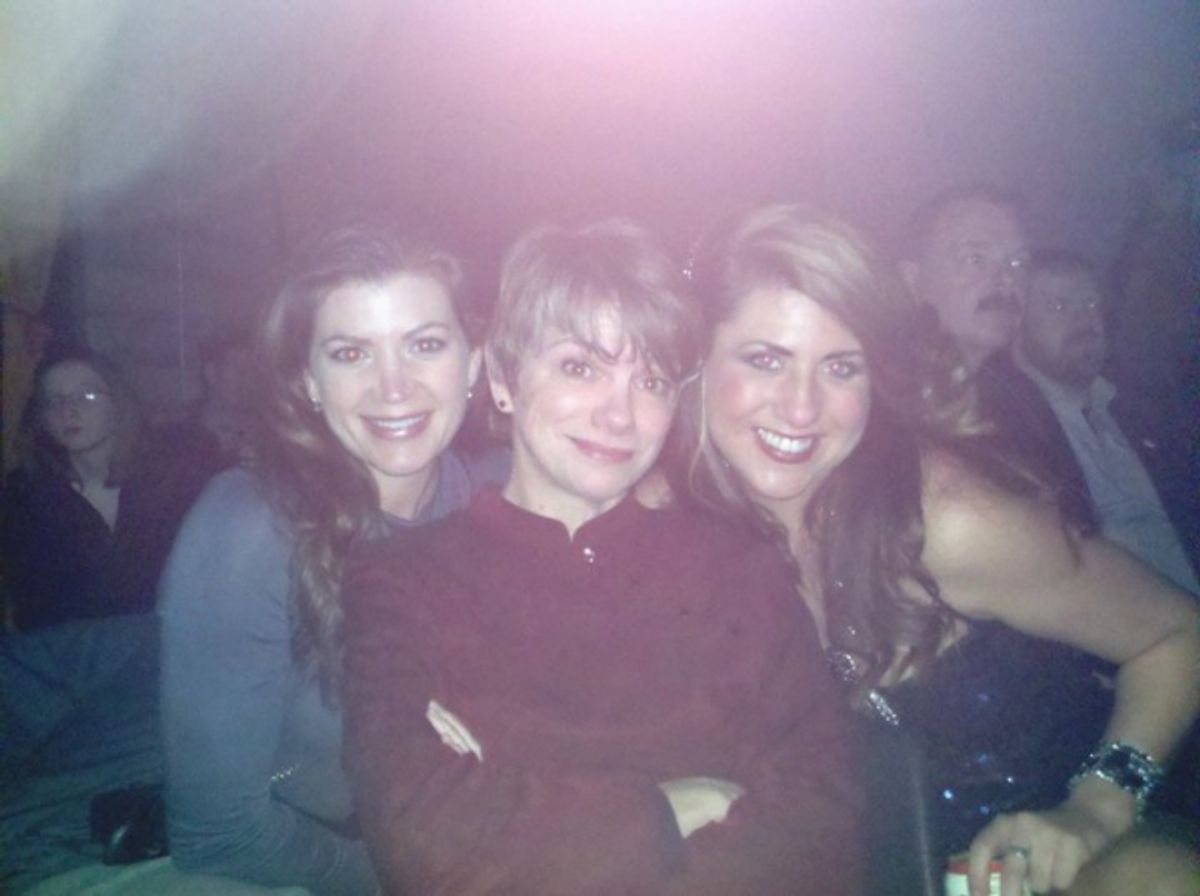 Shannon McMinn Hoppe, Denice Hicks and Lauren Atkins at 