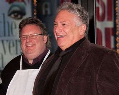 David Burke and Harvey Fierstein Photo