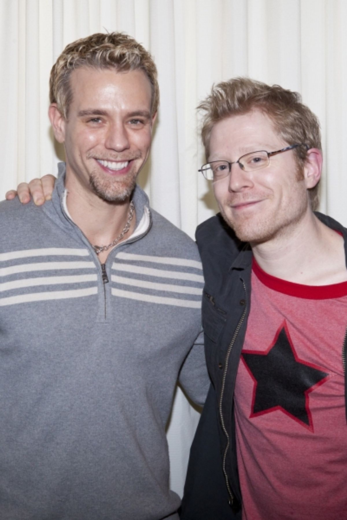 Adam Pascal and Anthony Rapp at 