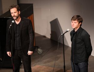 Malcolm Gets & Bobby Steggert @ BroadwayWorld Malcolm Gets & Bobby Steggert Photo