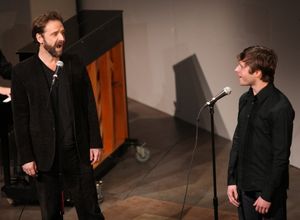 Malcolm Gets & Bobby Steggert @ BroadwayWorld Malcolm Gets & Bobby Steggert Photo