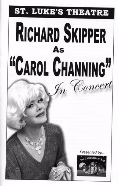 Richard Skipper as "Carol Channing" Photo