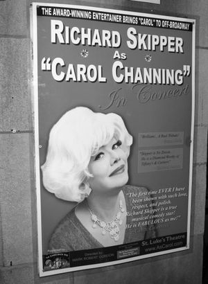 Richard Skipper as "Carol Channing" @ BroadwayWorld Richard Skipper as "Carol Channing" Photo
