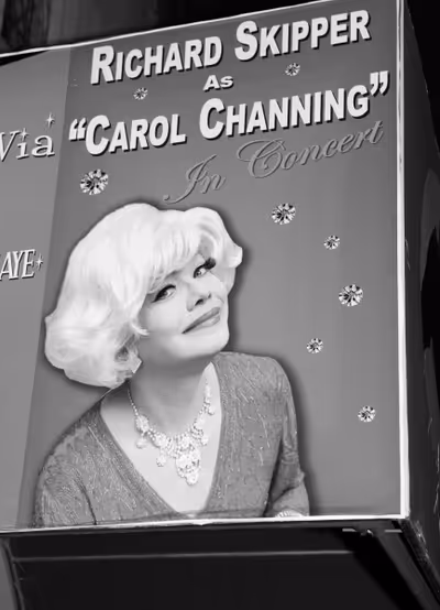 Richard Skipper as "Carol Channing" Photo