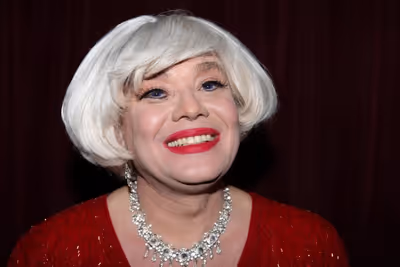 Richard Skipper as 'Carol Channing'
 Photo