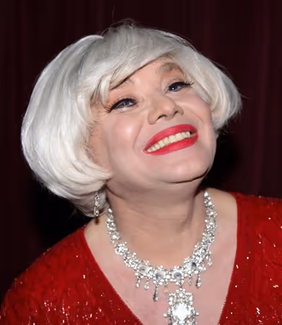 Richard Skipper as 'Carol Channing'
 Photo