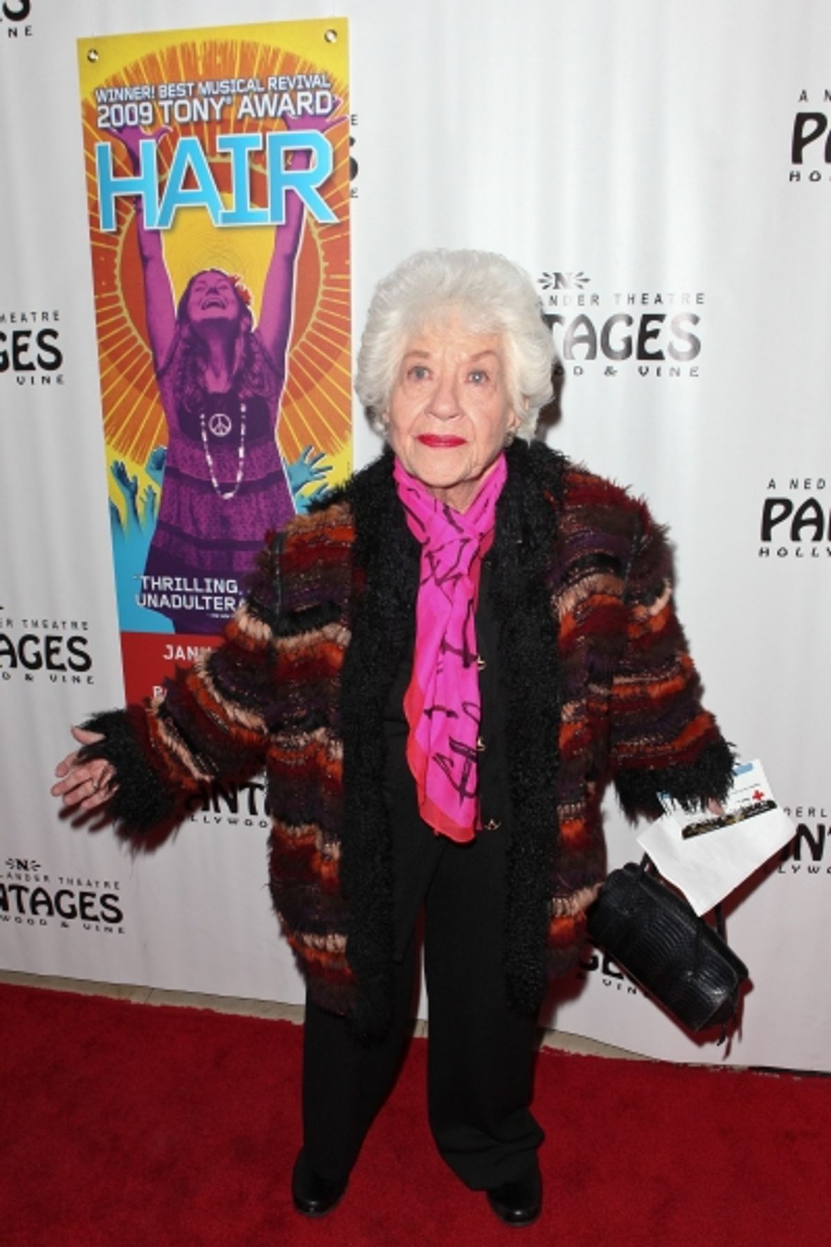 Charlotte Rae at Vereen, Ferguson & More Attend HAIR! Opening In LA