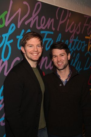 Rory O'Mally and Guest @ BroadwayWorld Rory O'Mally and Guest Photo