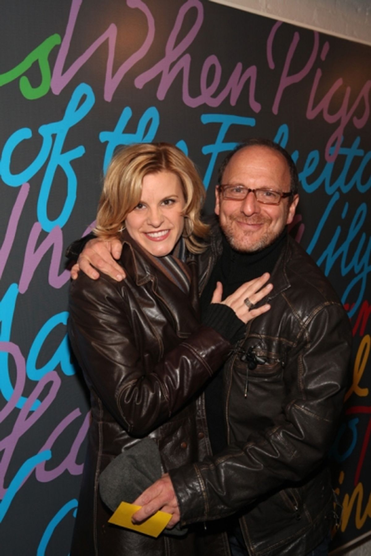 Jenn Colella and Lonny Price at 