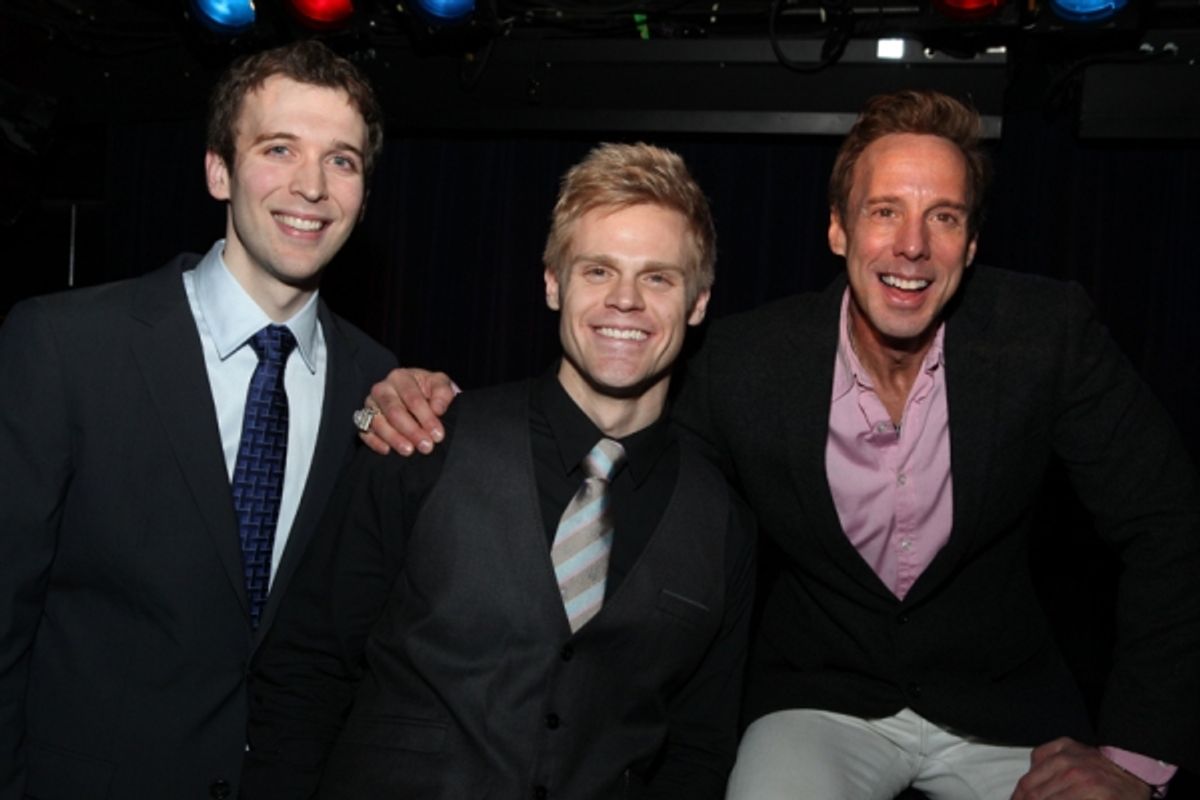 John Walton West, Tommy Walker and Michael West at 