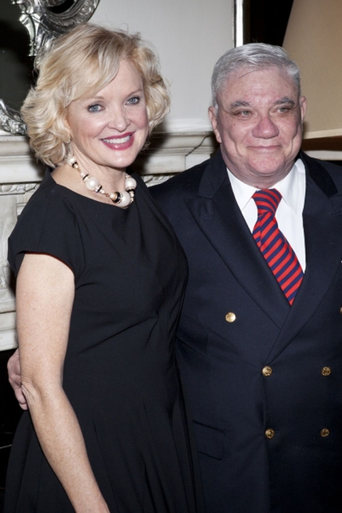 Christine Ebersole and Rex Reed at 