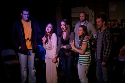 Evan Wall, Caroline Sharp, Melissa Collins, Brooke Baldwin, Issac Wade, Michael Hanso Photo