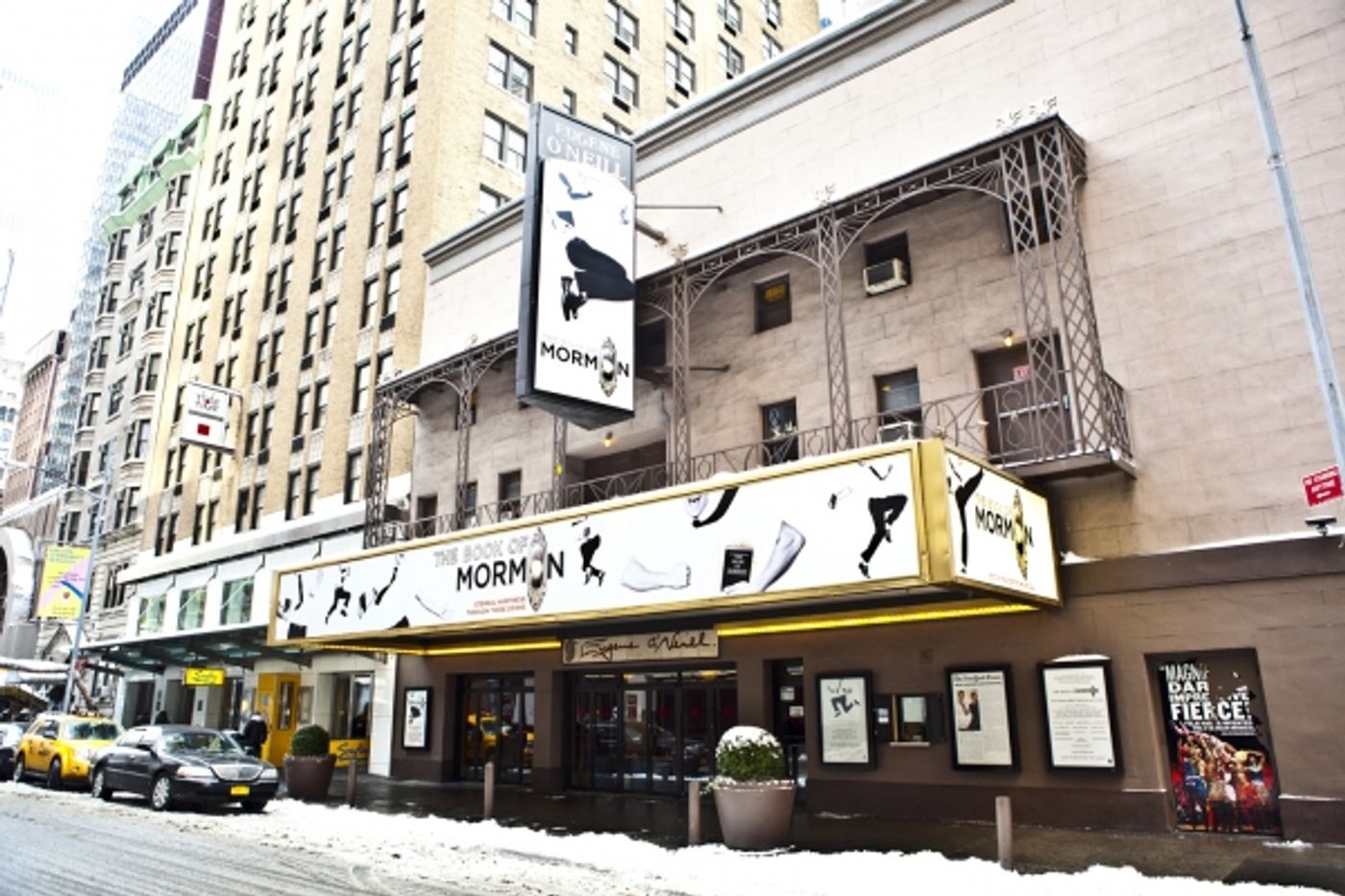 Photo Coverage: UP ON THE MARQUEE: THE BOOK OF MORMON! Photo Coverage: UP ON THE MARQUEE: THE BOOK OF MORMON! Image