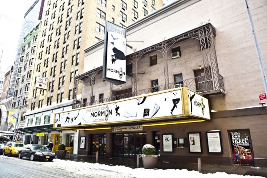 Photo Coverage: UP ON THE MARQUEE: THE BOOK OF MORMON! Image