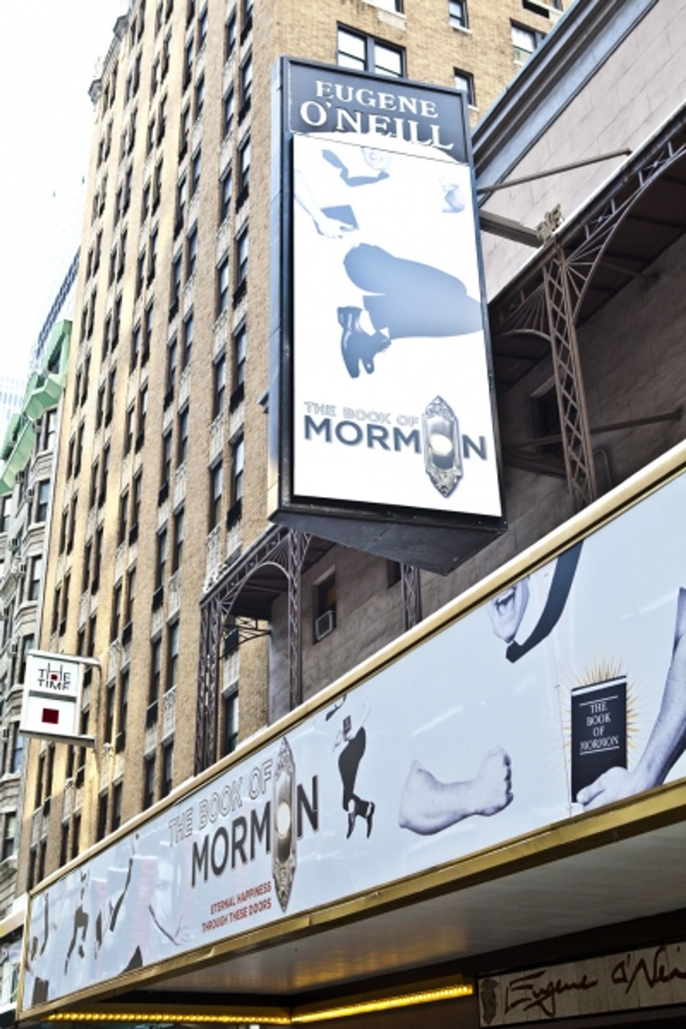 Photo Coverage: UP ON THE MARQUEE: THE BOOK OF MORMON! Photo Coverage: UP ON THE MARQUEE: THE BOOK OF MORMON! Image