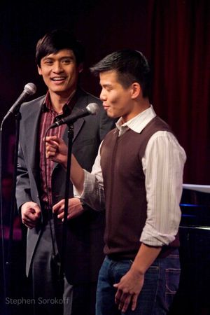 Paolo Montalban, Telly Leung @ BroadwayWorld Paolo Montalban, Telly Leung Photo